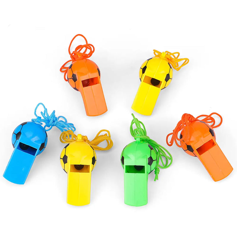 Lot de 6 Sifflets de Football