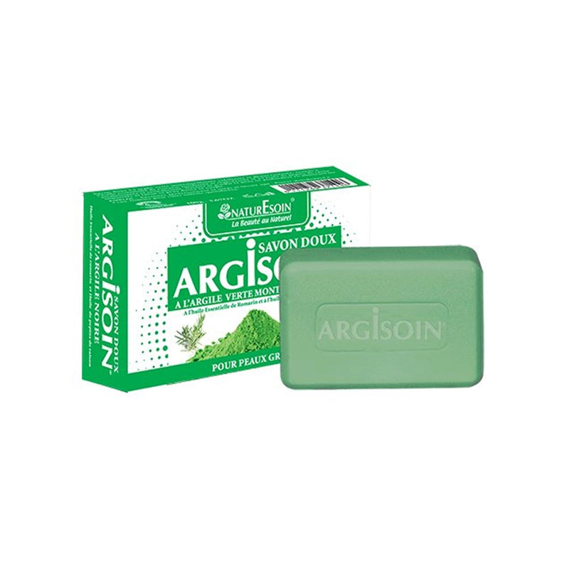 NaturEsoin Argisoin Savon à l'Argile Verte- 125g