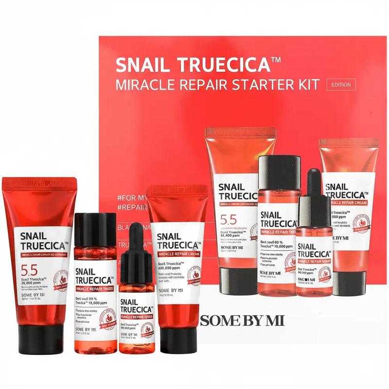 ALGUNOS DE MI SNAIL TRUECICA MIRACLE KIT DE INICIO DE REPARACIÓN