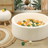 Ludi Ecru Plush Ball Pit with 100 Balls 6M+