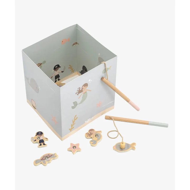 Tryco - Juego de pesca de madera