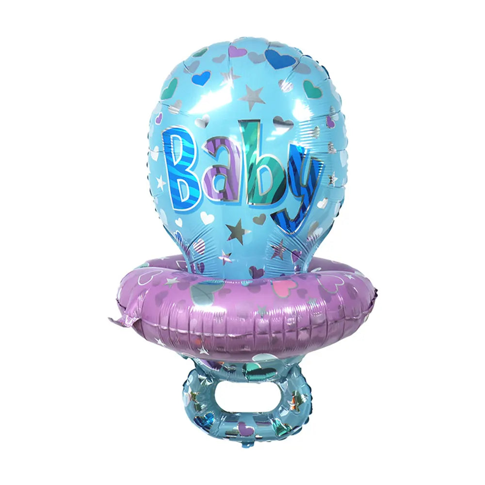 Baby Blue Foil Balloon – Lollipop Theme 35 x 70cm