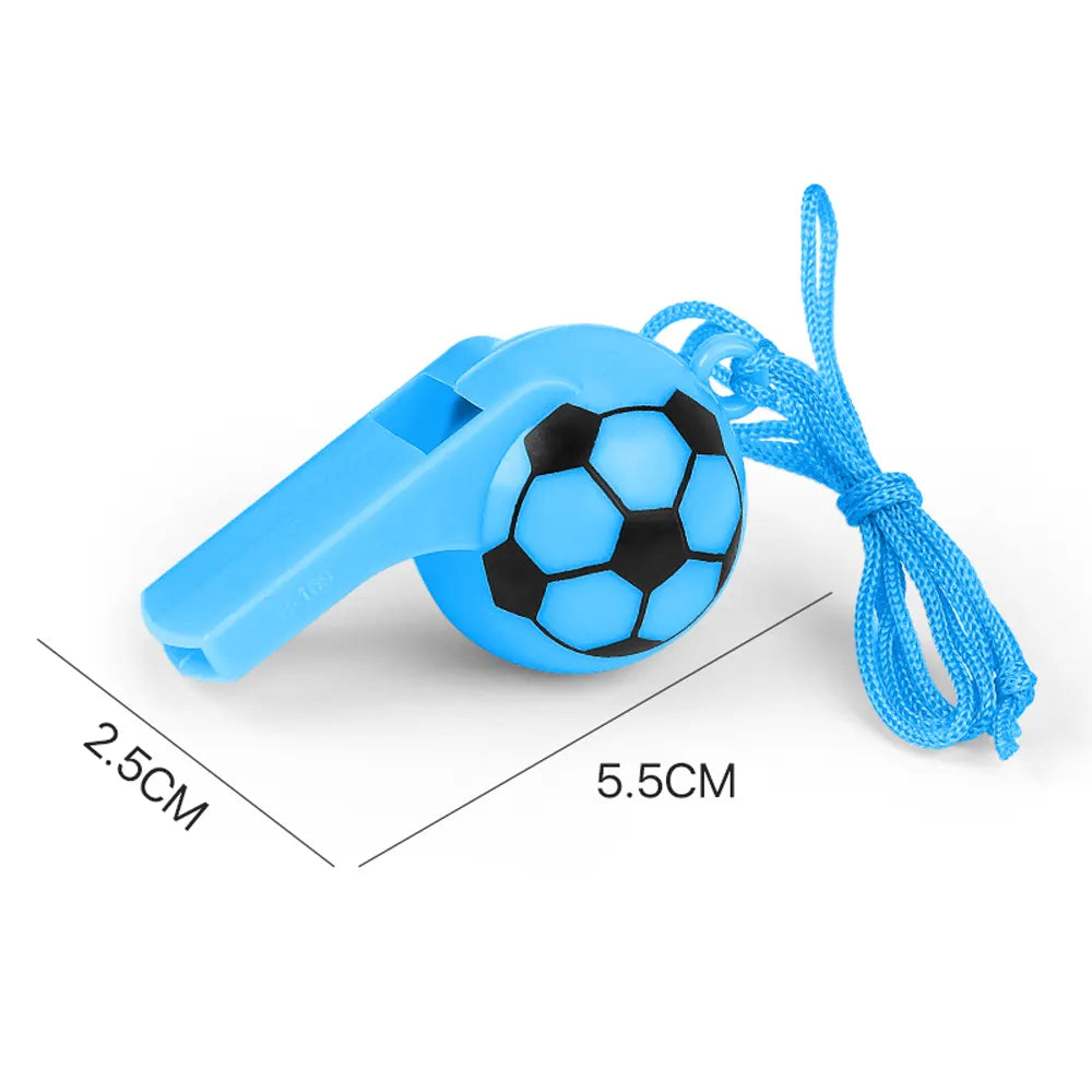 Lote de 6 Silbatos de Fútbol