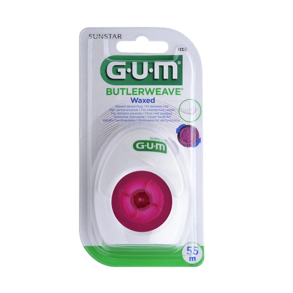 G.U.M Hilo Dental ButlerWeave Encerado 55m