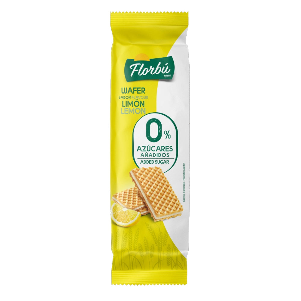 Florbú Gaufrette au Citron Sans Sucre - 150g
