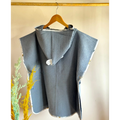 Baby Bulle Ponchos de baño dobles - Gris oscuro