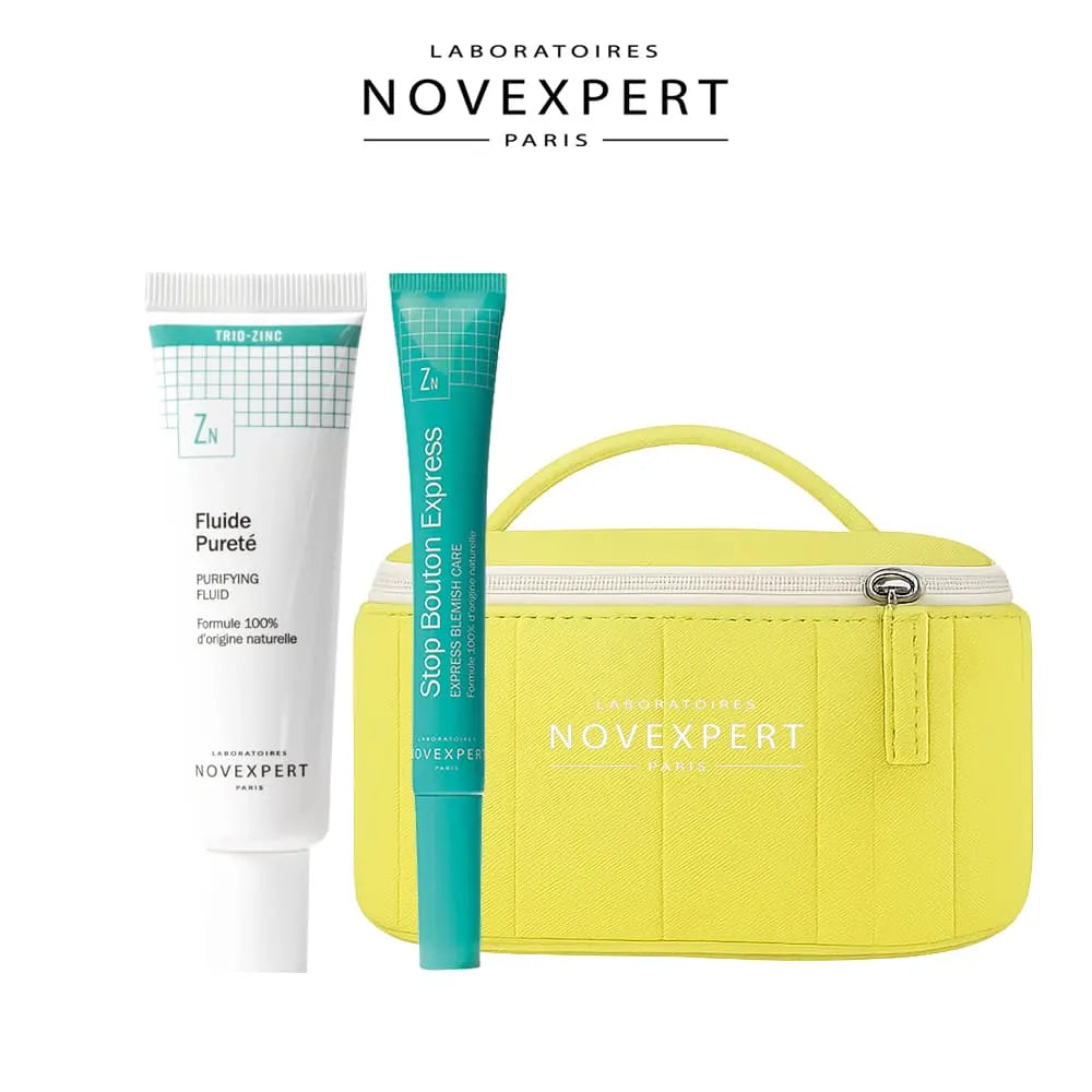Novexpert Purity Fluid Trio Zinc and Pimple Stop Pack