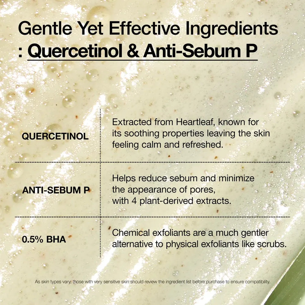 Anua Heartleaf Quercetinol Espuma de Limpieza Profunda para Poros 150ml