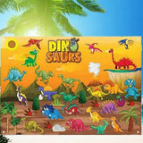 Educational Felt Wall Mat – Dinosaur Theme - 3Y+