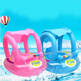 Inflatable Baby Seat Float with Roof – 6M+