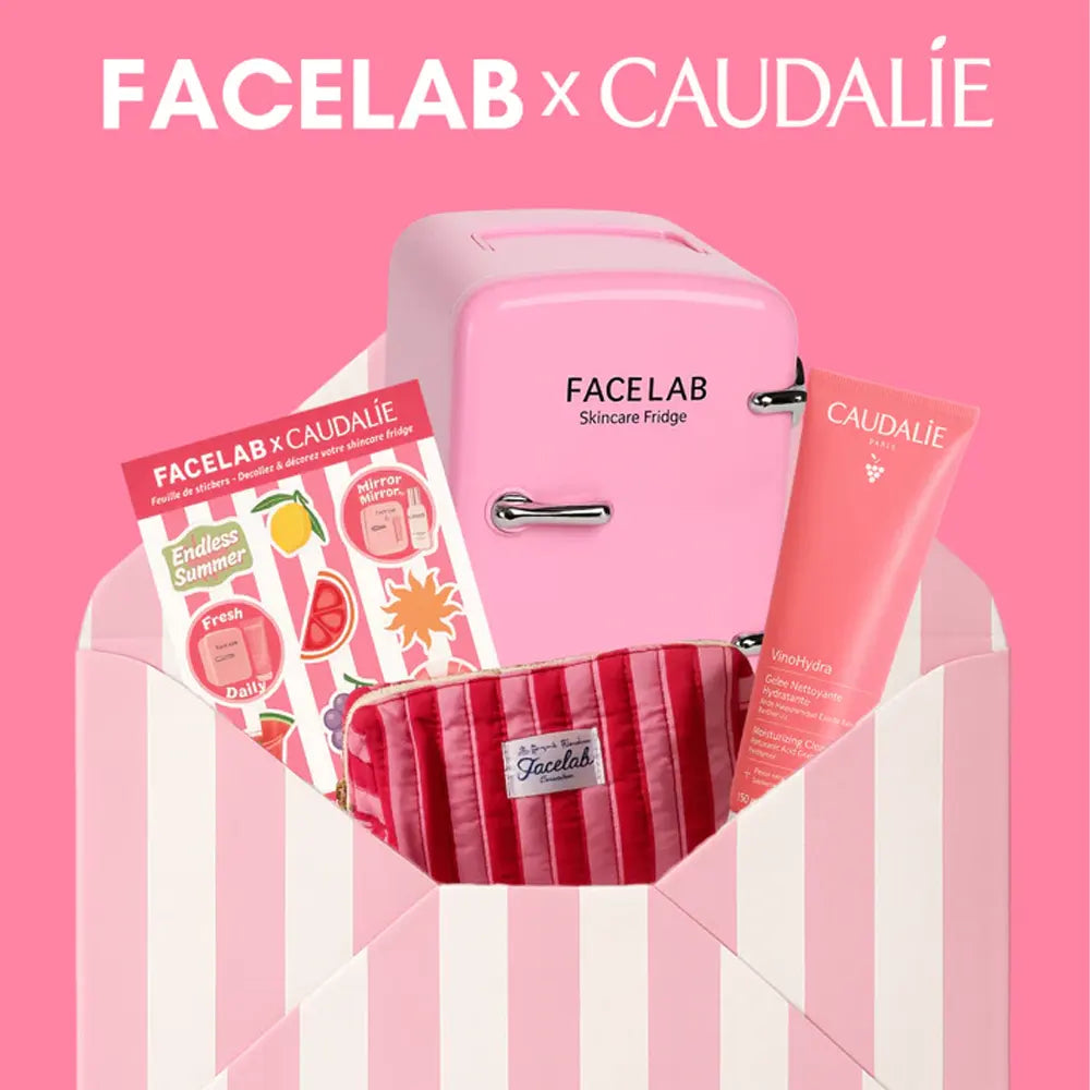 Facelab x Caudalie Skincare Fridge Pink + Gifts!