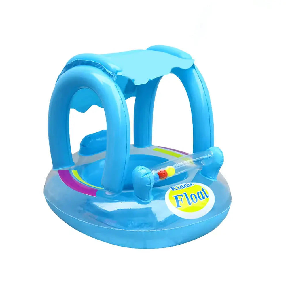 Inflatable Baby Seat Float with Roof – 6M+