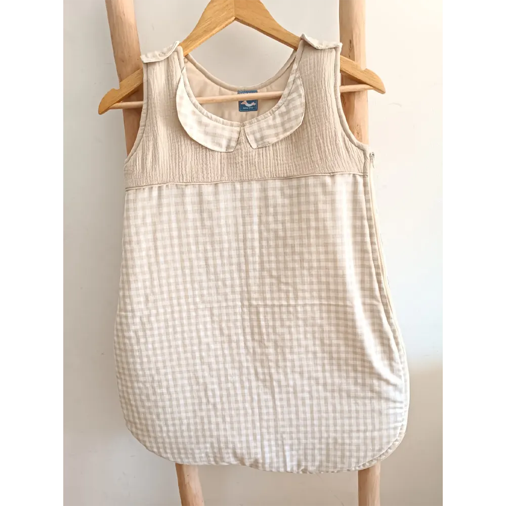 Baby Bulle Baby Sleeping Bag - Beige Gingham – TOG 3
