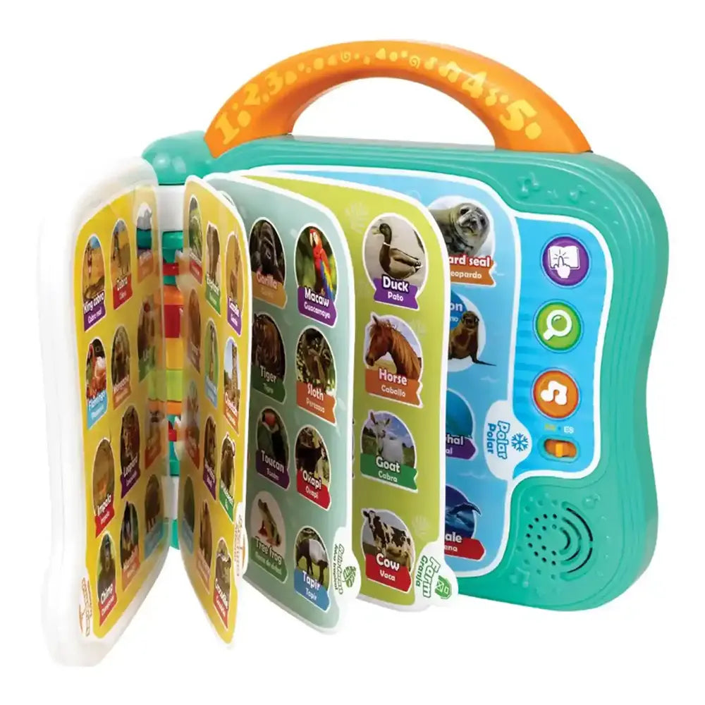 Winfun 101 Animals Bilingual Learning Book - 18M+