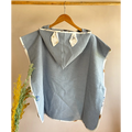 Baby Bulle Ponchos de baño dobles - Azul