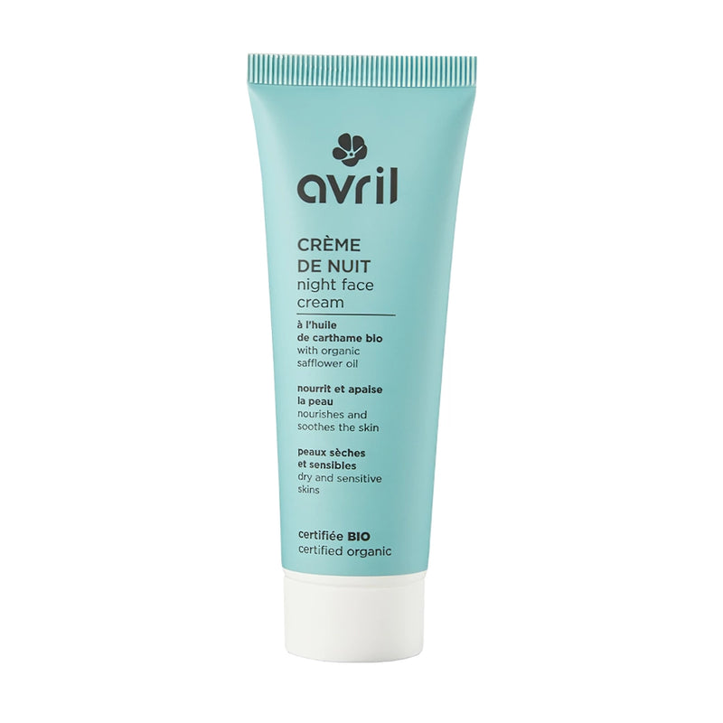 Avril Crème De Nuit Peaux Sèches Et Sensibles - 50ml