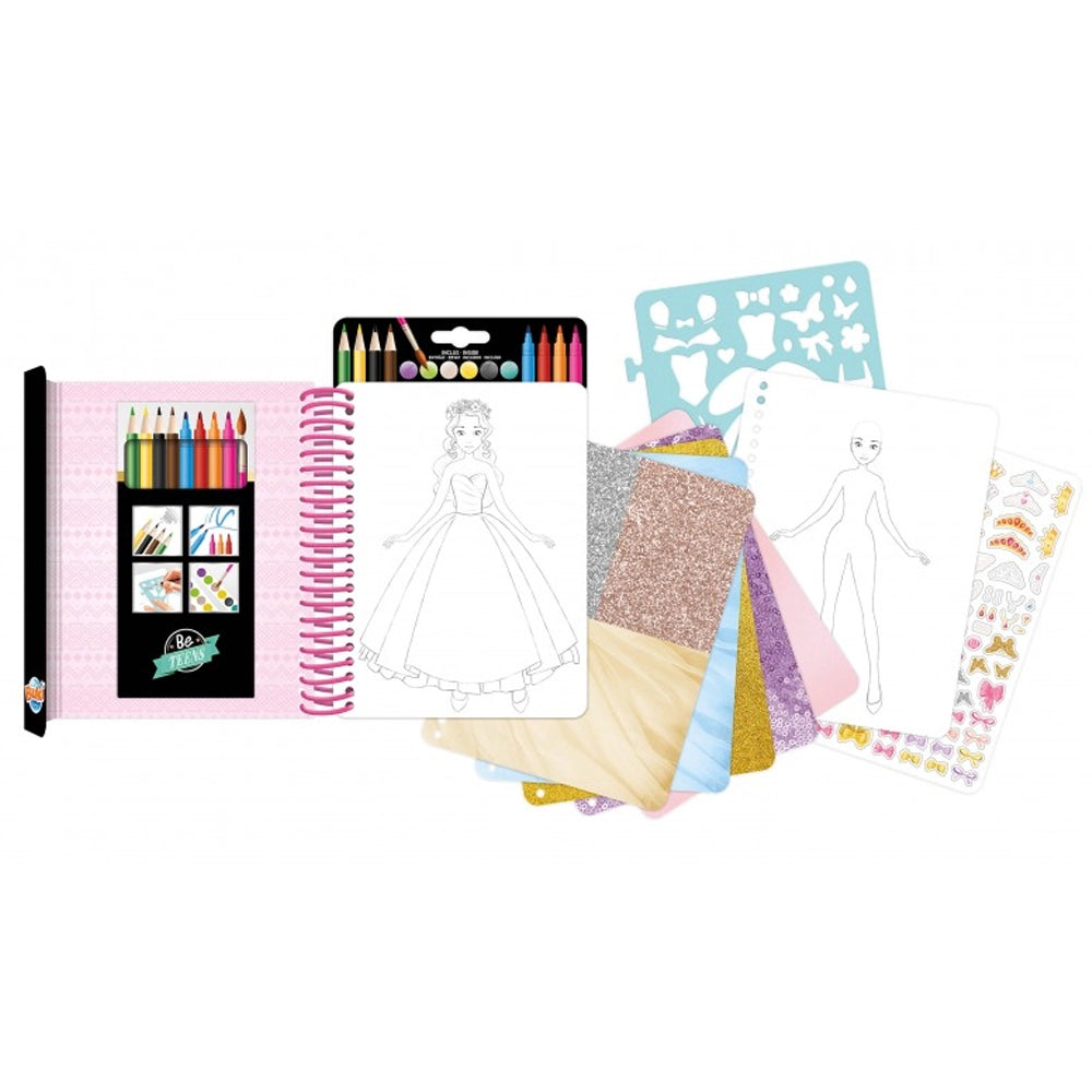Buki Fashion Sketchbook – Princess Outfits 6Y+