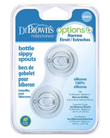 Dr. Brown's 2-Pack Transition Narrow Spout Pacifiers