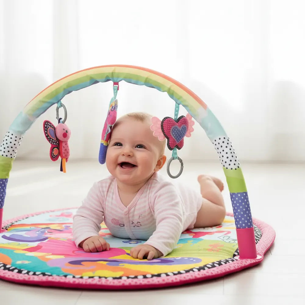 Infantino Pink Unicorn Playmat – 0M+