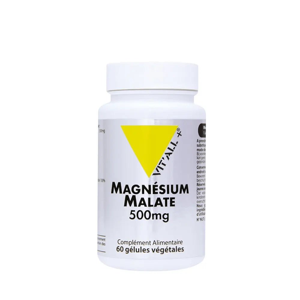 Vit'All+ Malato de magnesio 500 mg 60 cápsulas