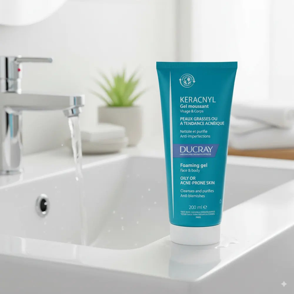 Ducray Keracnyl Gel espumoso - 200 ml