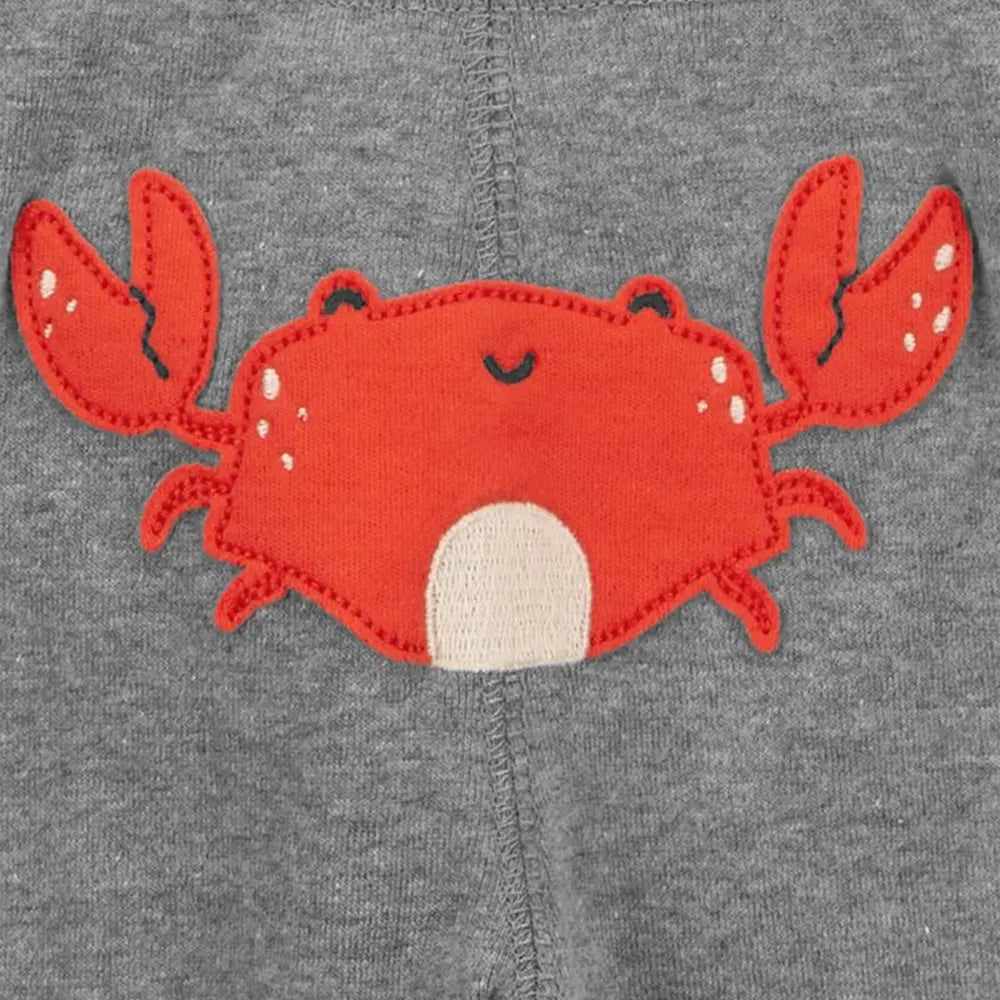 Ensemble de 3 Pièces Carter's - Crabe Rouge & Gris