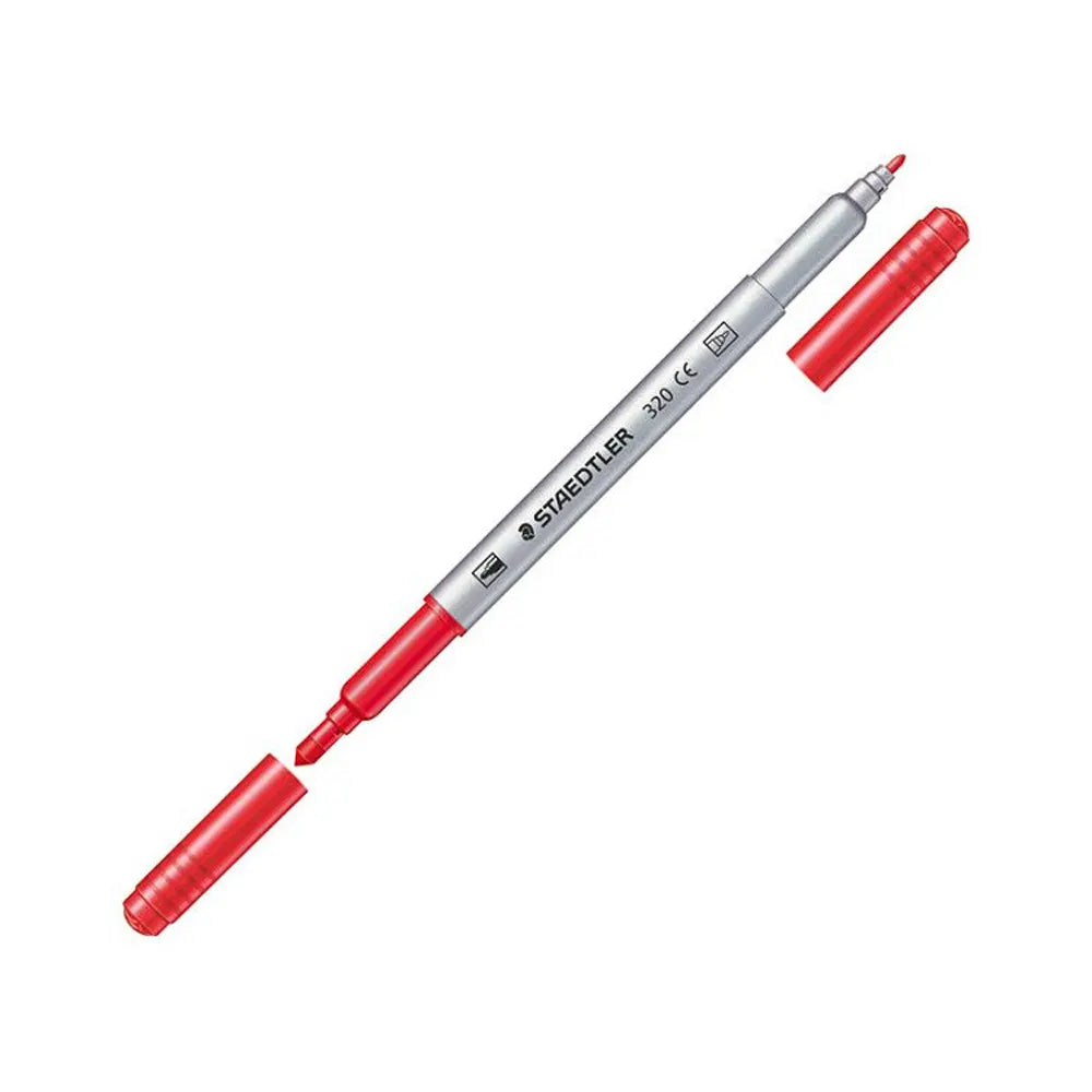 Staedtler Set of 12 Double-Tipped Felt Pens 320 NWP12