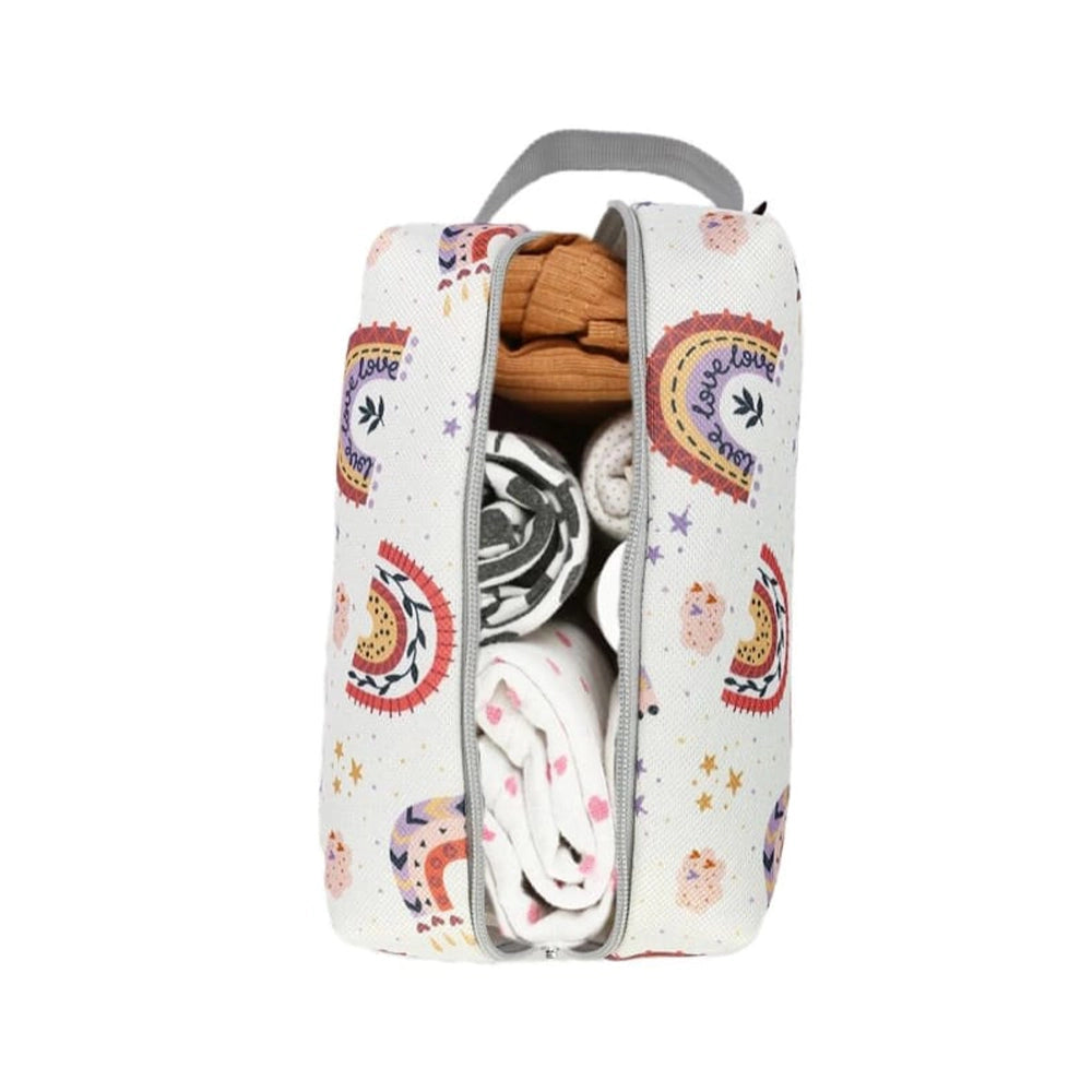 HAMUR Trousse pour Essentiels Bébé - Arc en Ciel