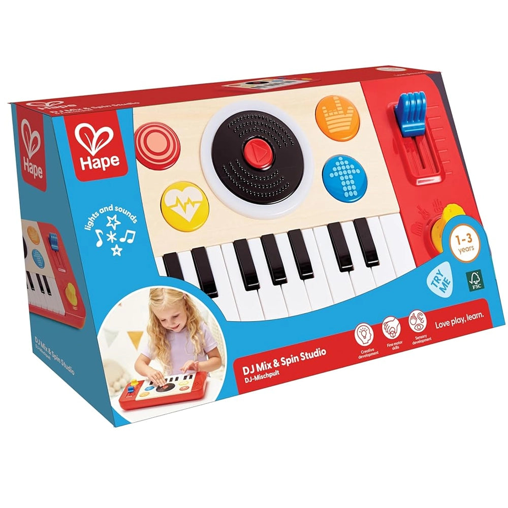 Hape DJ Mix & Spin Studio 12M+