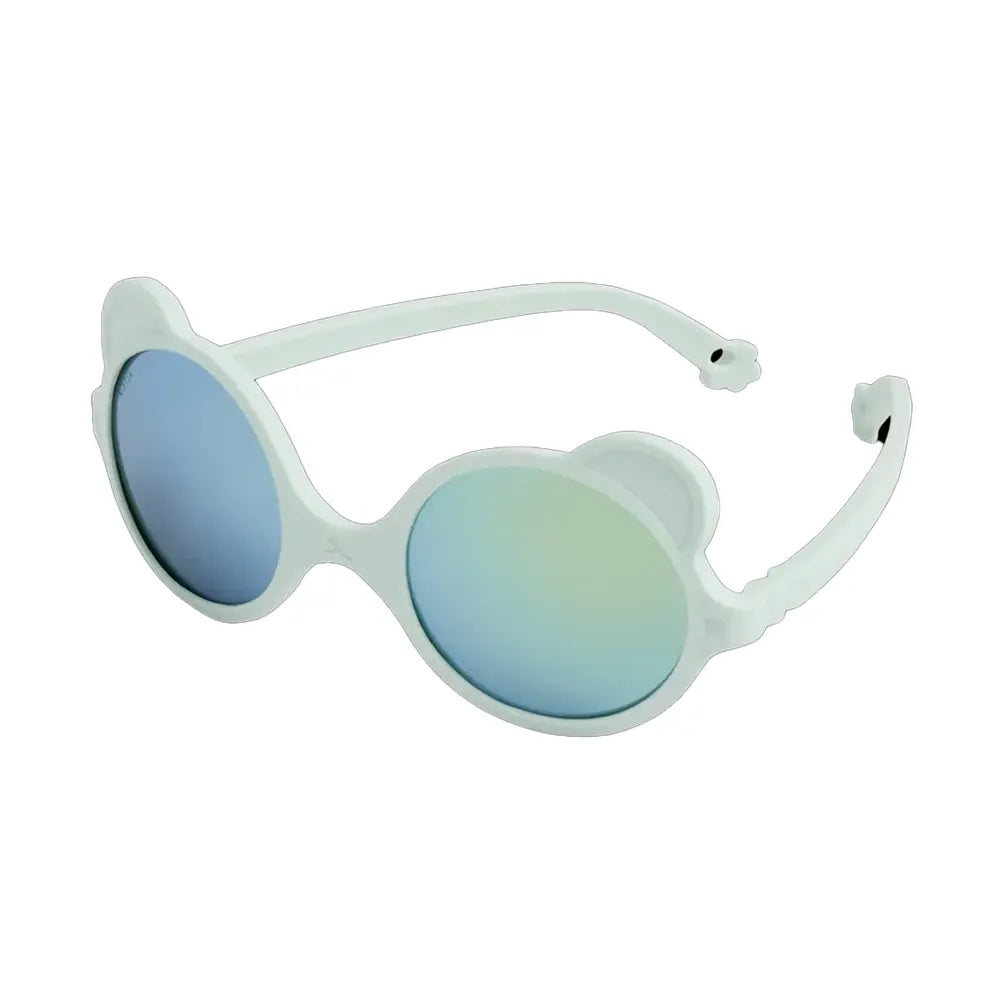 ki ET LA Lunettes Sun 2-4 ans Ours - Vert Amande