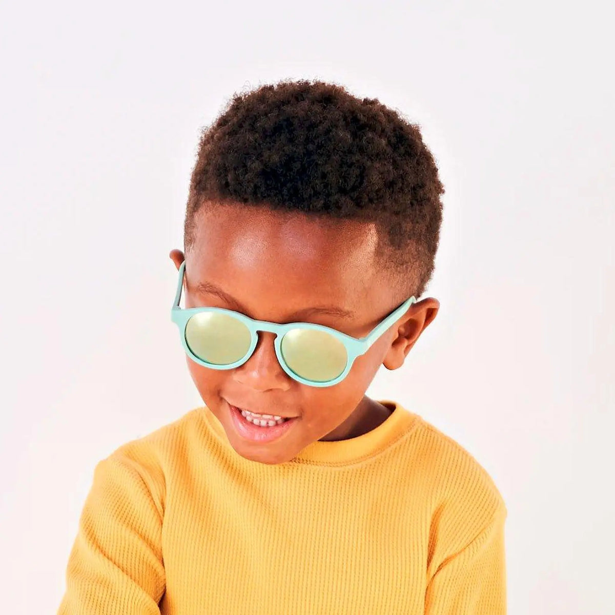 Babiators Polarized Keyhole Sunglasses 0-2 Years - Seafoam Blue