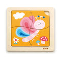 Viga Toys Wooden Butterfly Flat Peg Puzzle – 12M+
