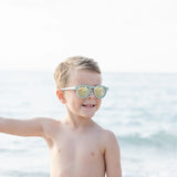 Babiators Polarized Keyhole Sunglasses 6 Years - Seafoam Blue
