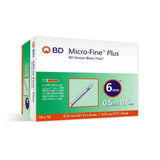 BD Micro-Fine Plus Jeringas de Insulina 0,5 ml – Caja de 10