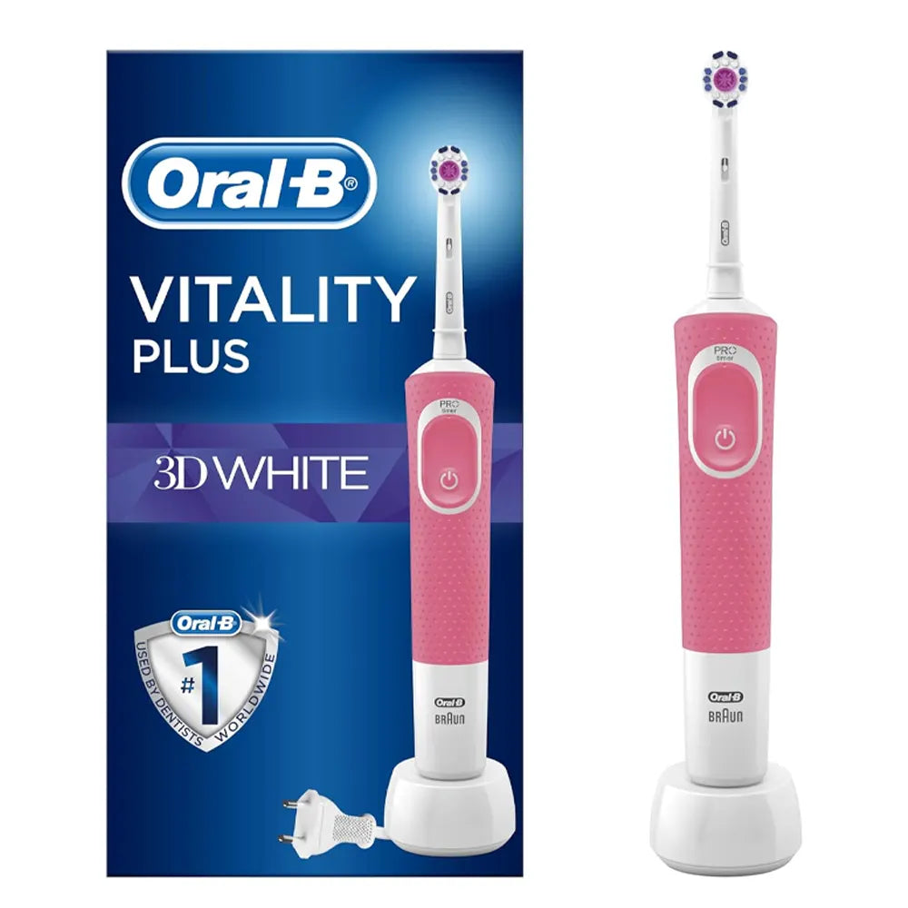 Oral-B Vitality 100 Pink 3D White Electric Toothbrush
