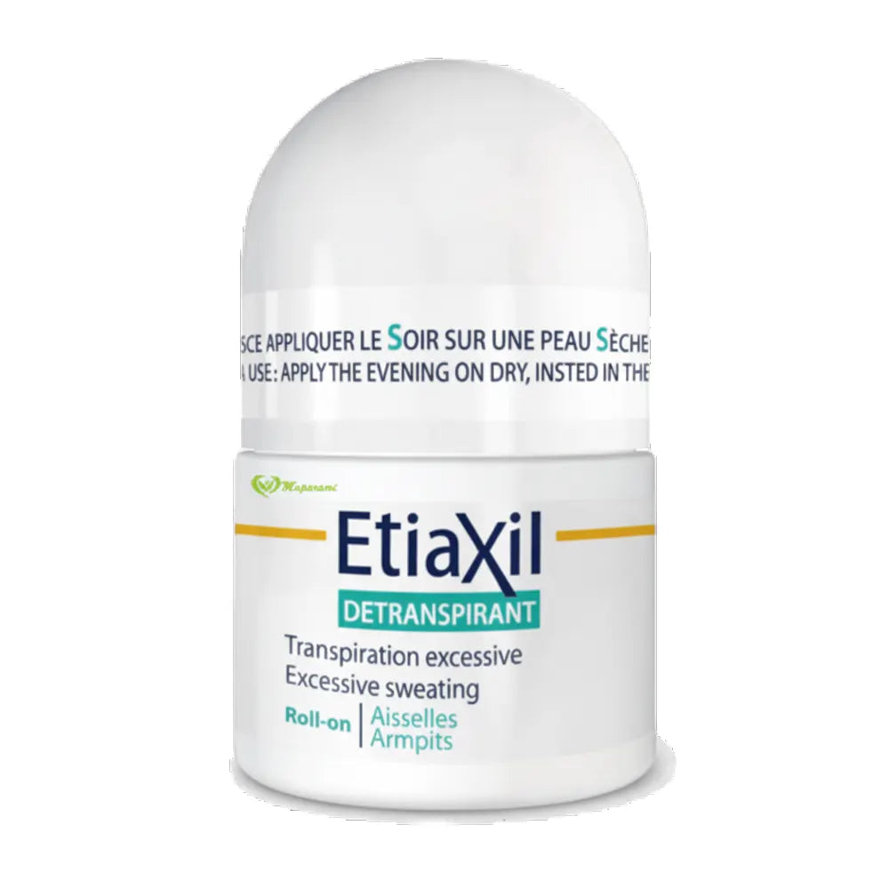 ETIAXIL Roll-On Desodorante Antitranspirante para Axilas – 15 ml