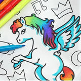 Creative DIY Coloring Bag with Markers for Kids