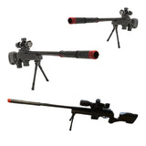 Toy Rifle with Scope 76cm - 14Y+