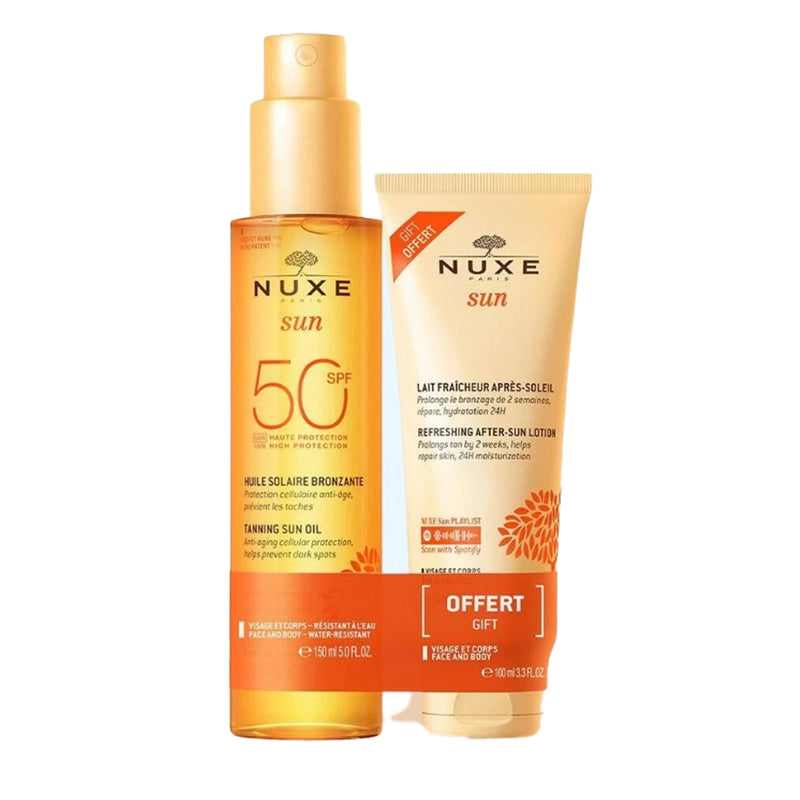 Nuxe Sun Spray SPF50 & Free Refreshing After-Sun Lotion 100ml