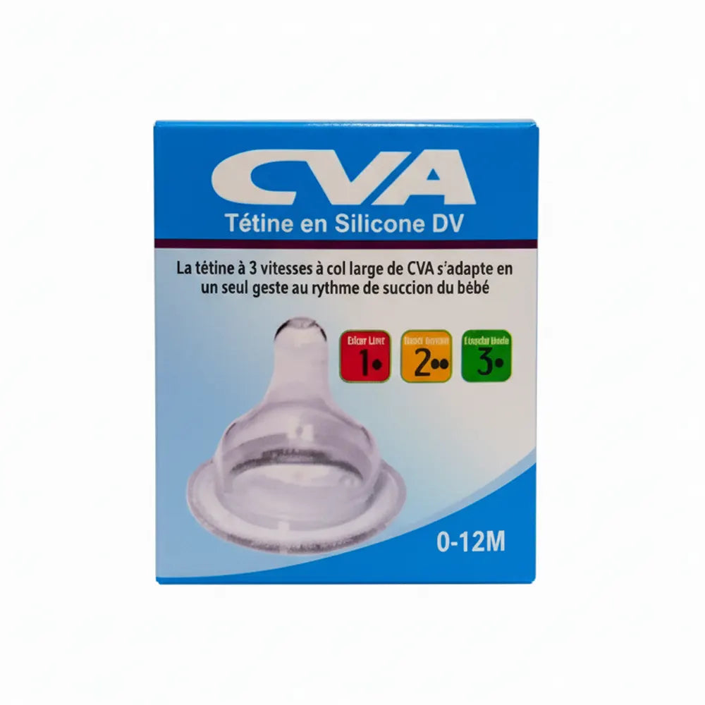 CVA Silicone pacifier 0-12m