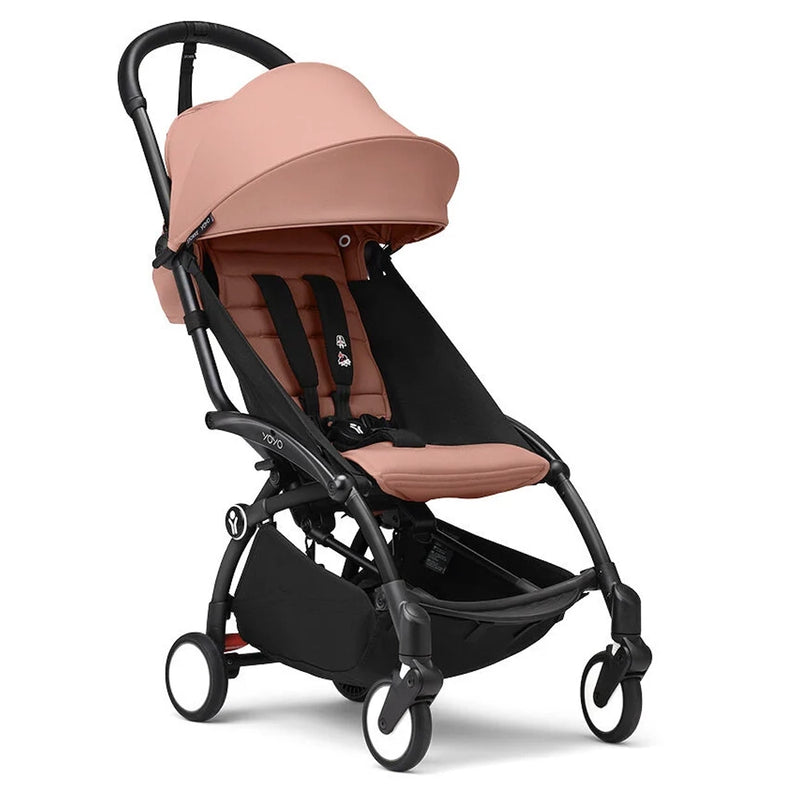 Poussette Stokke® YOYO³ Cadre Noir 6M+ - Ginger