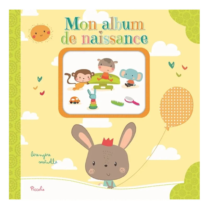 Piccolia Premier Apprentissages - Mon Album de Naissance