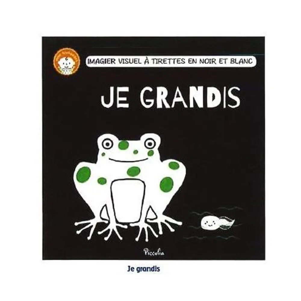Je Grandis - Imagier Visuel à Tirettes