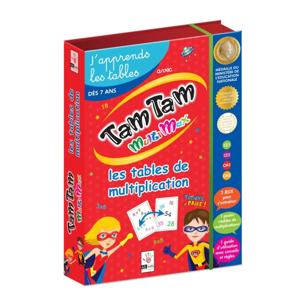 Tam Tam Multimax - J'apprends les Tables de Multiplication