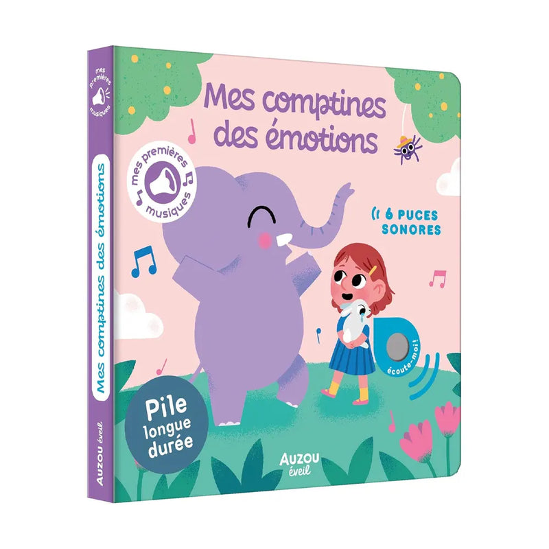 Auzou Mis Emociones Canciones Infantiles