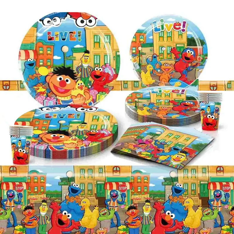 51 Piece Birthday Pack - Sesame Street