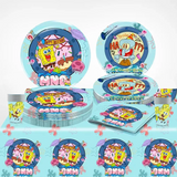 Pack de Cumpleaños 51 Piezas - Bob Esponja