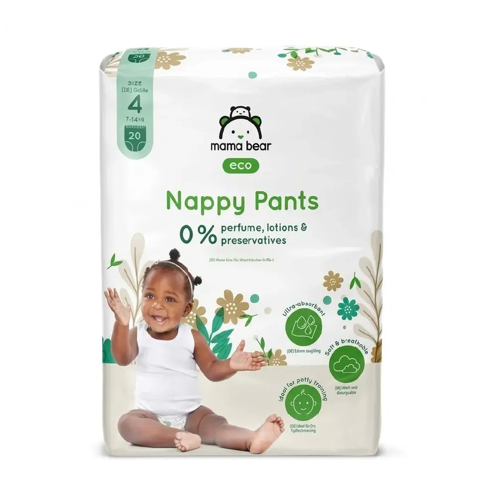 Mama Bear Diaper Pants Size 4 (7-14Kg) – 20 Units