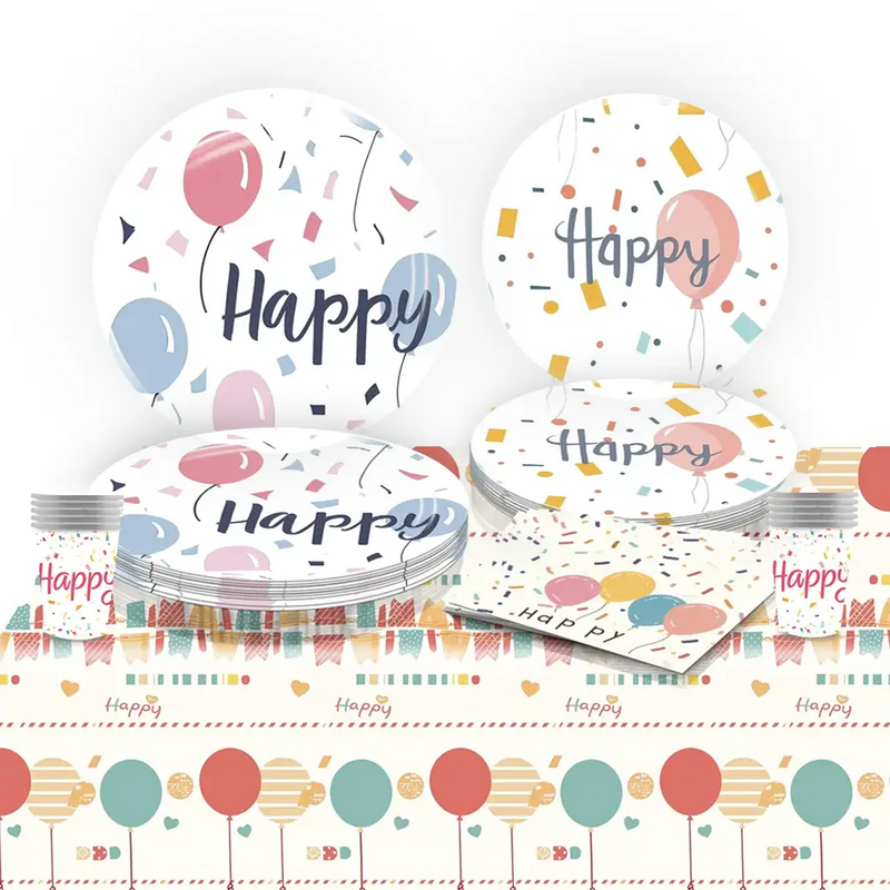 51 Piece Birthday Pack - Happy