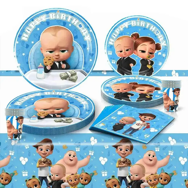 51 Piece Birthday Pack - Baby Boss